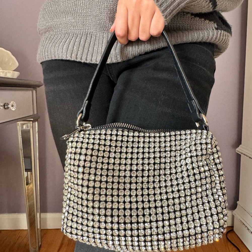 Like New Rhinestone evening bag